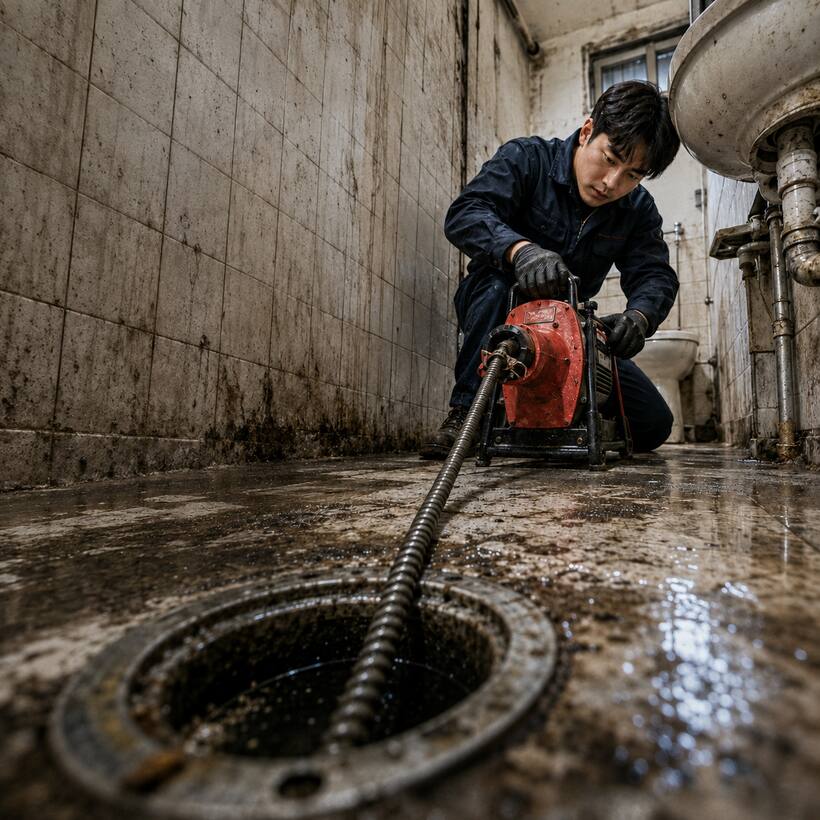 사천읍 지역 싱크대뚫음 관련 이미지