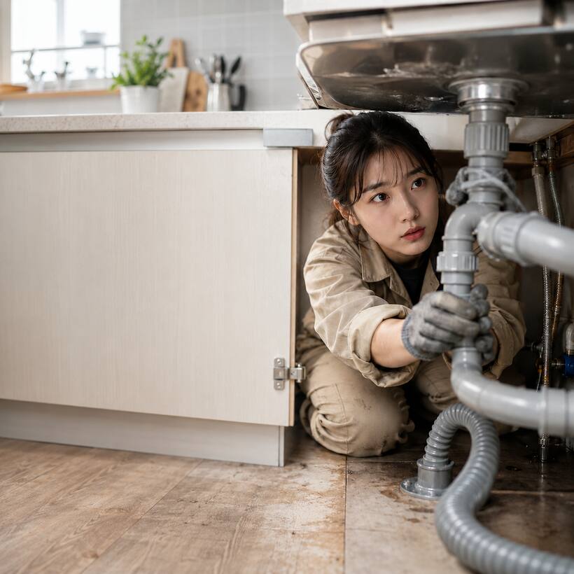 비산동 지역 변기막힘 관련 이미지
