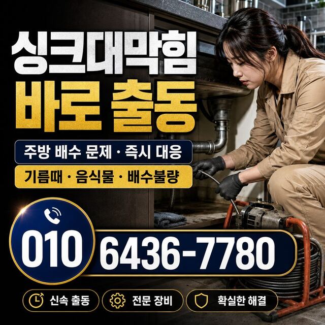 온양읍 하수구막힘 빠른출동 4